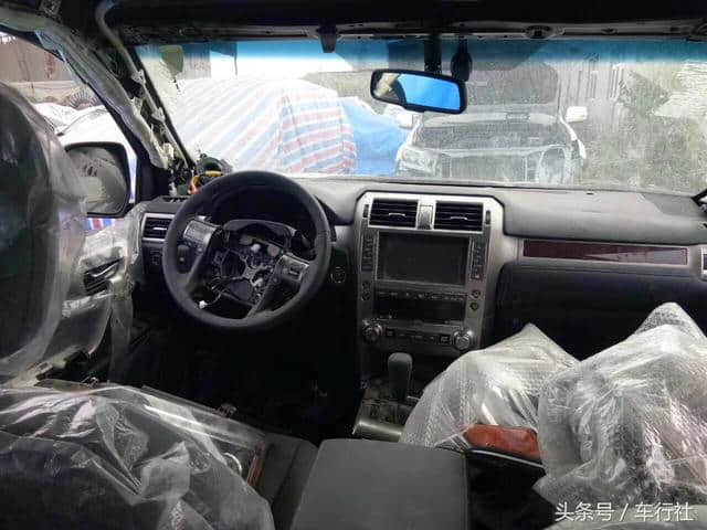 汽配人的一天（71）：拆一台全新中国特供版车型，雷克萨斯GX400
