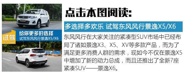 人民的“X”系列 全新东风风行景逸X5对比X6