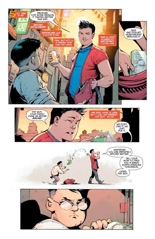 DC漫画中国超人先行预览 竟然是个小胖子