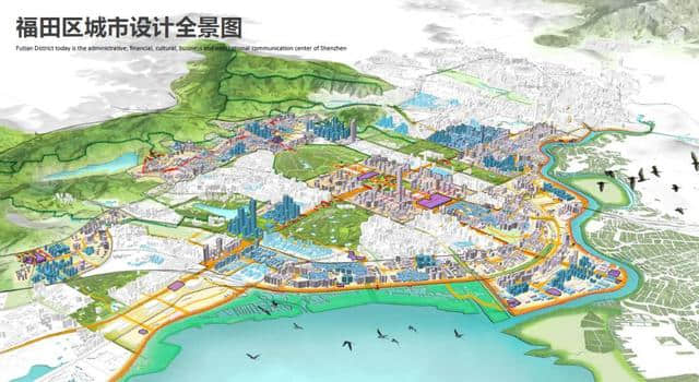 福田整体城市设计规划曝光！未来缆车将直达安托山观景台
