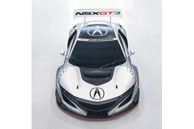 本田将在纽约车展展出高性能的讴歌NSX GT3！