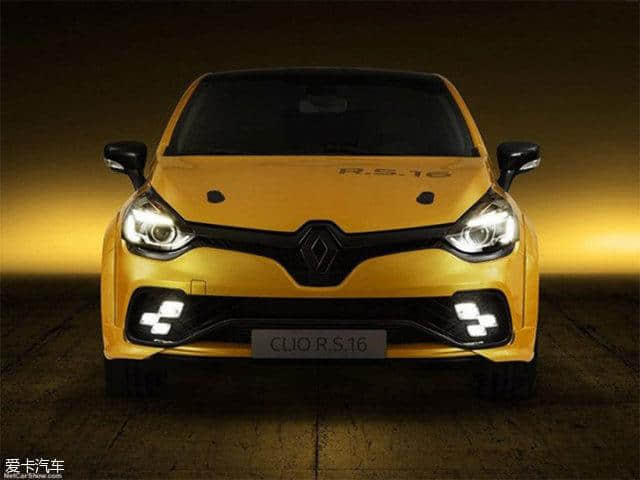 雷诺Clio R.S. 16概念车官图  激情延续