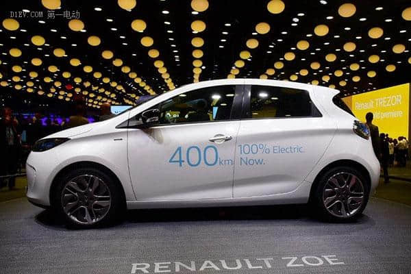 约11.8万元起 雷诺ZOE电动车海外上市/未来将引入国内