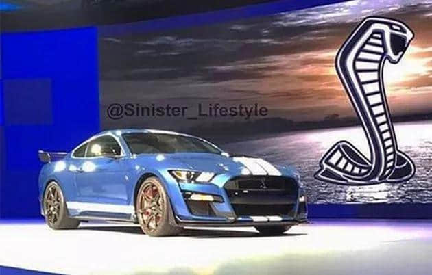 汽车NEWS 福特Mustang Shelby GT500的实车图曝光