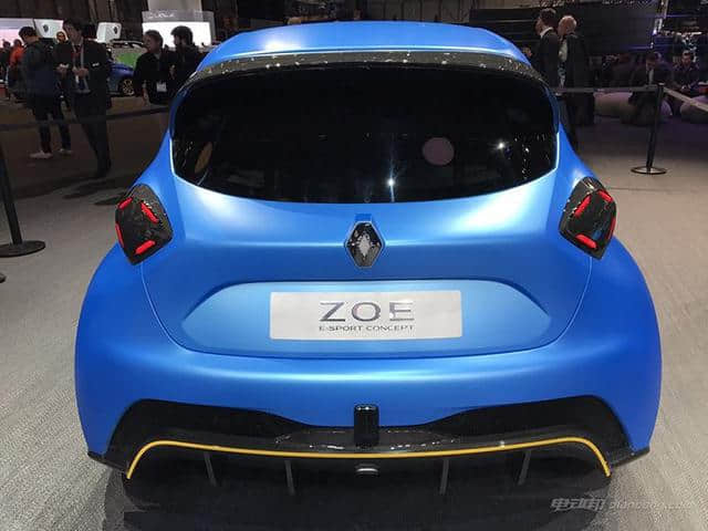 百公里加速3.2秒 雷诺ZOE概念车亮相日内瓦