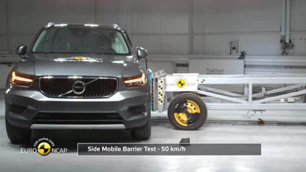 Volvo XC40、福特Focus撞击测试满分五颗星 安全表现一等一