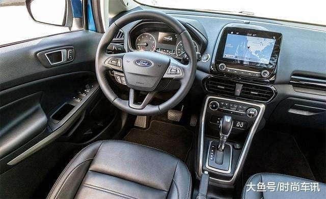 2018款福特EcoSport Titanium 1.0L排量入门级SUV能跑多快