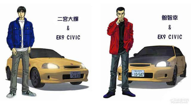 《头文字D》车型盘点之五/六代本田Civic