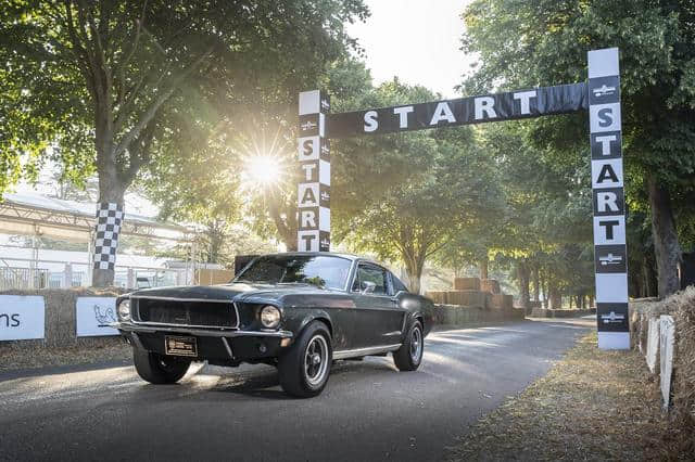 5.0升V8福特Mustang Bullitt特别版亮相2018古德伍德速度节