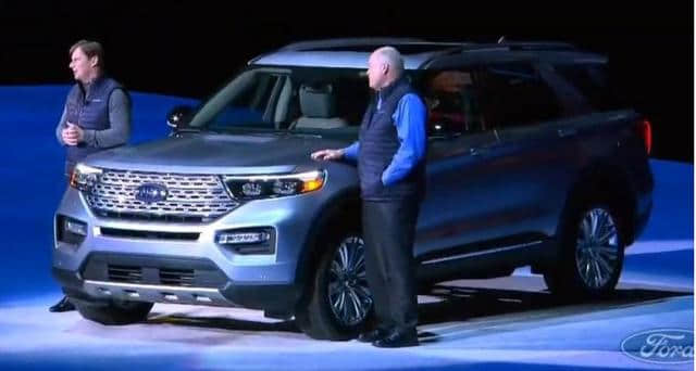 国内大型SUV再添新车型 全新一代福特探险者车型2019年国产上市