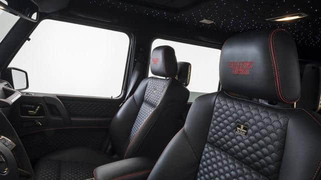 迪拜车展上的巴博斯Brabus 850 Buscemi Edition车身细节！