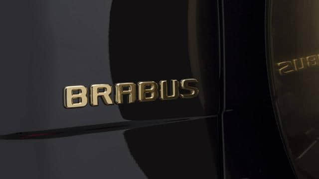 迪拜车展上的巴博斯Brabus 850 Buscemi Edition车身细节！