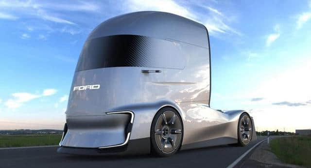 福特发布半自动驾驶概念卡车 灵感源自钢铁侠头盔