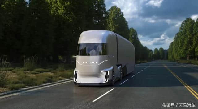 福特发布半自动驾驶概念卡车！特斯拉Semi你准备好了吗？