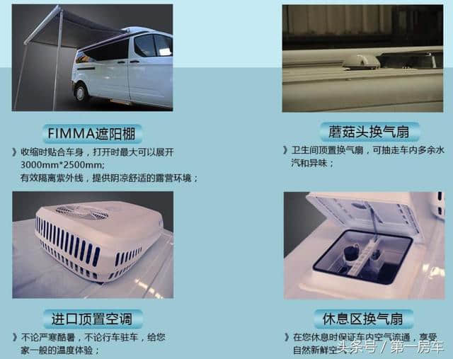 江铃福特新全顺商旅房车，性价比高功能齐备售后无忧的原厂B型车