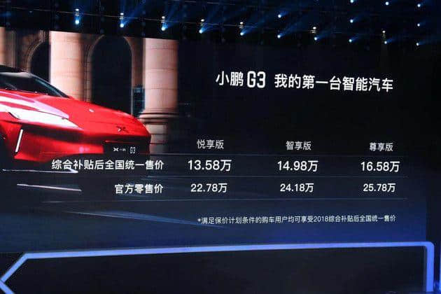 威马EX5，比亚迪宋EV大敌将至！小鹏G3正式上市售13.58万起