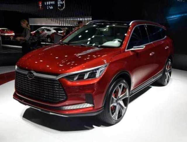 比亚迪最新的7座SUV——王朝，又是一款颜值极高的车型