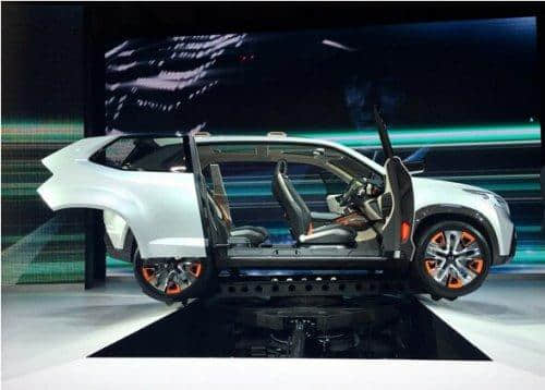 斯巴鲁Viziv Future概念车北京车展首发 将成为驰鹏的继任车型