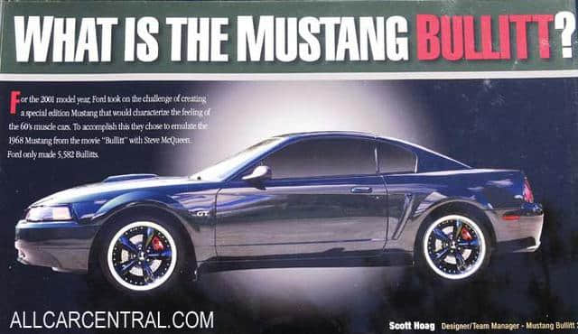 全新福特野马Bullitt GT限量版规格表外泄，比普通版贵近50%