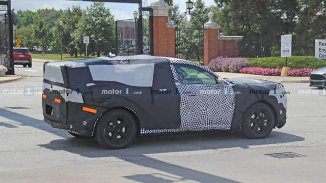 野马SUV来了，还是电动的，福特Mustang纯电动SUV测试谍照曝光