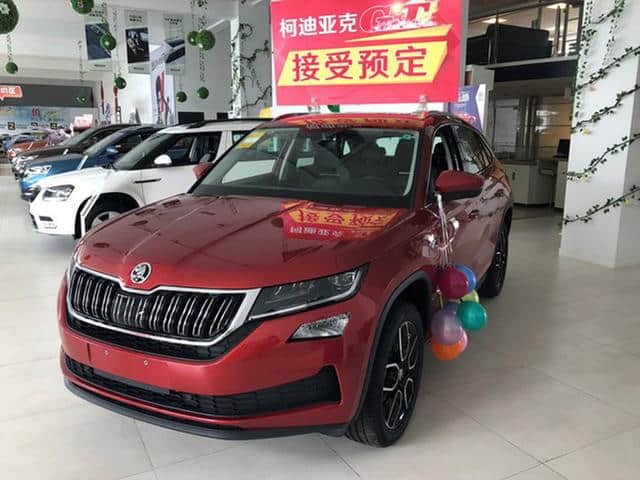 斯柯达“X6”到店实拍 全系搭2.0T发动机/预售价20.99万起