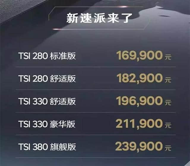 ES国六版上市，新款斯柯达速派售16.99万起