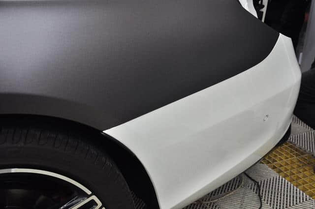 奔驰 E300 全车改色3M深邃陶瓷灰