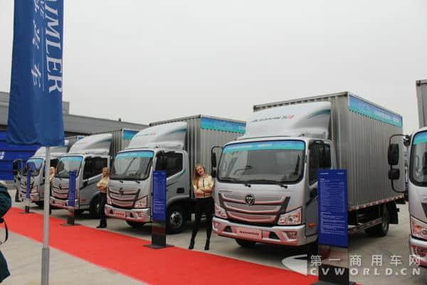 超级卡车获1800辆订单 福田欧马可全新平台S3北京首发
