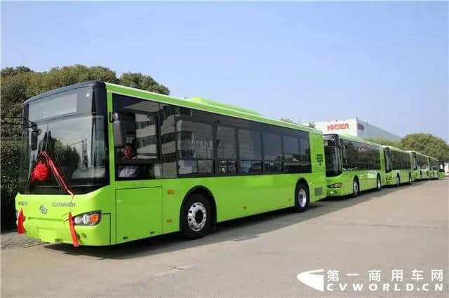 苏州金龙大涨565% 宇通市场份额31% 2019年前4月新能源公交车排行