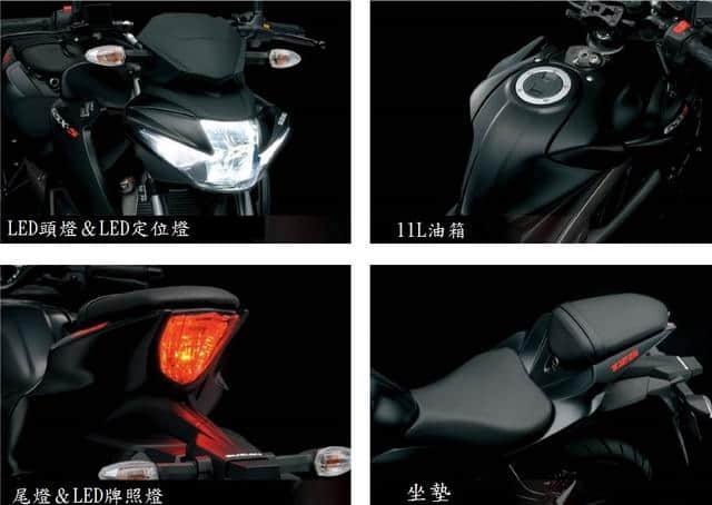 承袭家族基因铃木GSX-S150/125入门摩托车