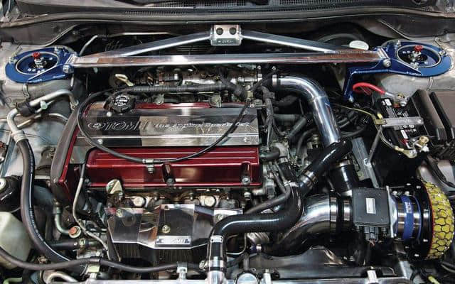 三菱EVO的强大，除了4G63发动机，还有这套独一无二的超选四驱！