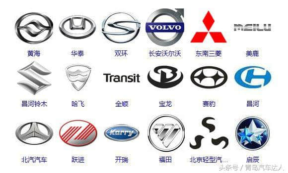 所有国产汽车标志，你又认识多少呢？