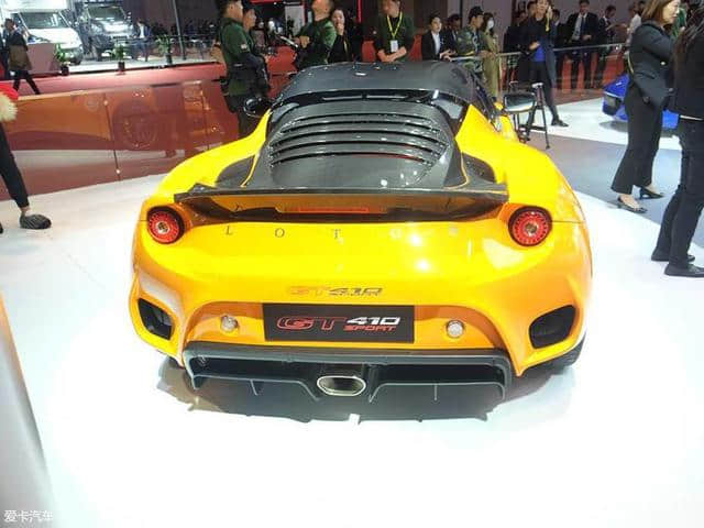 上海车展:路特斯Evora GT410 Sport上市