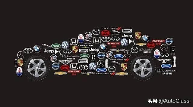 史上最全的汽车标志图，认识了你就是汽车大神