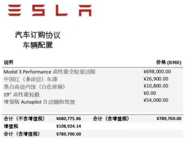 特斯拉官宣全系降价，Model 3比一周前便宜了10万块