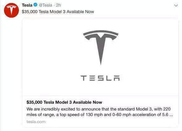 特斯拉再降价，30万的Model 3指日可待