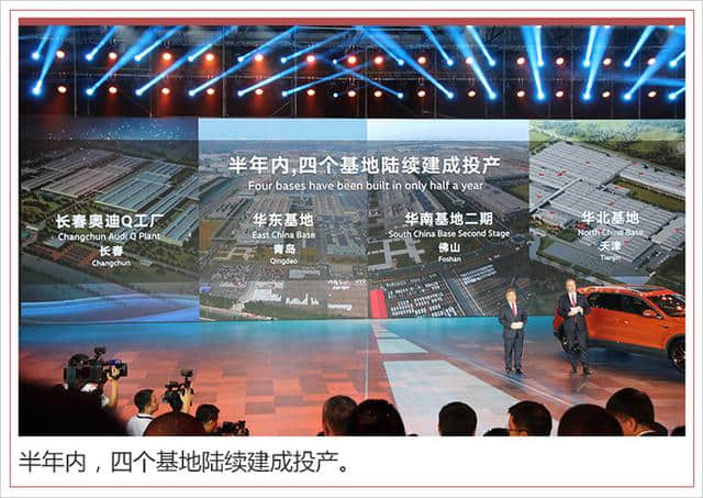 五大基地布局完成 一汽-大众天津工厂建成投产
