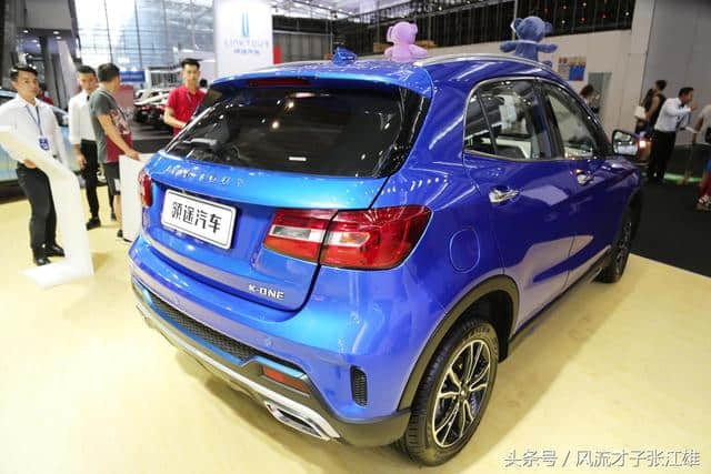 领途汽车K-ONE 小型纯电SUV，深圳国际车展实拍！