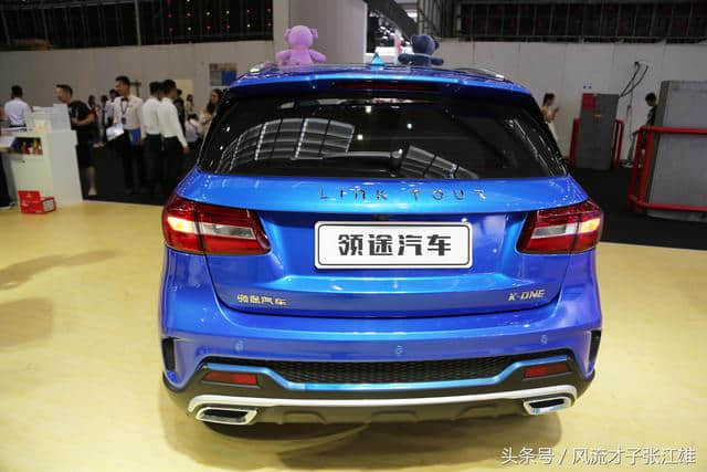 领途汽车K-ONE 小型纯电SUV，深圳国际车展实拍！