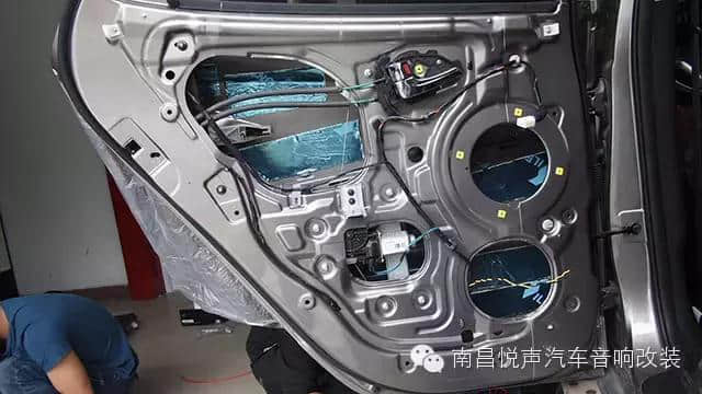 南昌悦声专业汽车音响改装现代IX35升级惠威汽车音响