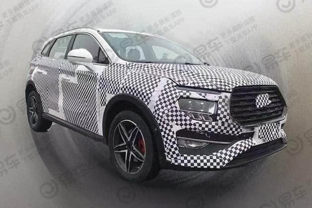 陆风全新车型谍照曝光 定位中型SUV/或2019下半年上市