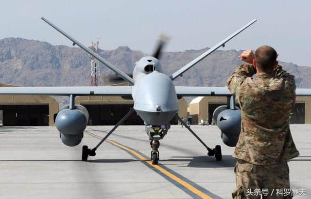 突发：美军一架MQ9死神隐身无人机被老式防空导弹击落！