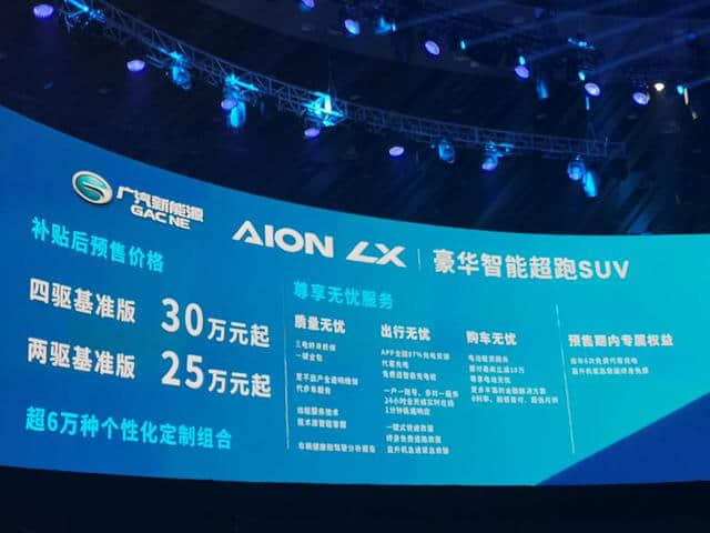 综合续航650km，预售价25万起，广汽新能源Aion LX9月上市