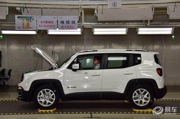 国产Jeep自由侠正式下线 5月份上市