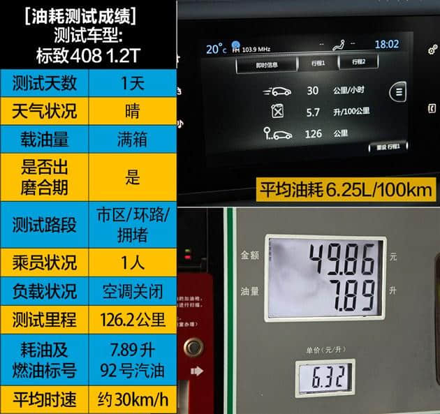 评测东风标致408 1.2T 动力不俗/油耗出众