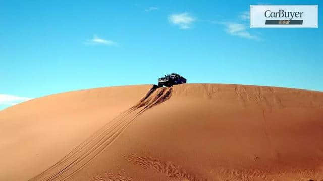 途达，在沙漠中展示出彪悍的越野性能