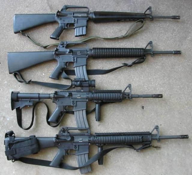 全球十大知名步枪之M16自动步枪