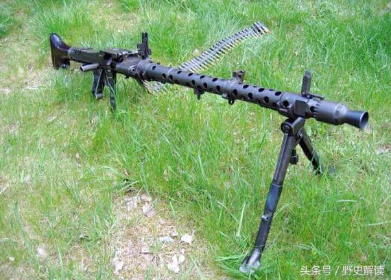 德国造3挺著名机枪，第二挺称为希特勒的拉链，美军视其为噩梦！