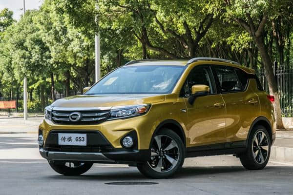 进军小型SUV市场，广汽传祺GS3正式上市，售价区间7.38-11.68万元