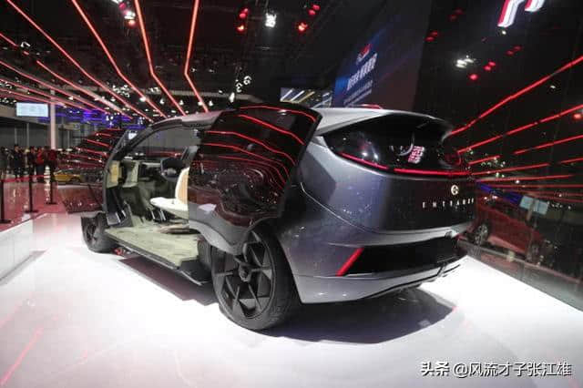 广汽传祺ENTRANZE概念车，中国魅力首秀，上海车展实拍